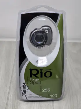 Rio 018258655811 New R O Forge Sport Mp3 Player Gray 256 Gb 120 Songs