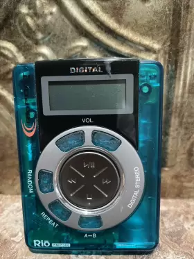 Pmp300 Rio 43243 Diamond Limited Edition Mp3 Player In Rare Teal Color - Works