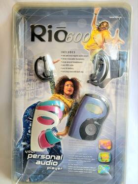 Rio 53260087-001 600 32mb Vintage Digital Audio Media Player - Factory Sealed