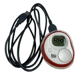 S35s Rio Sport Mp3 Player 128mb Red White Digital Music