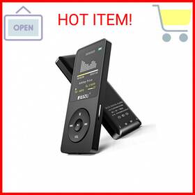 Ruizu 651519629192 32gb Mp3 Player With Bluetooth 5.3 Portable Music For Kids Sports