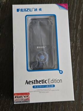 Ruizu 923056812172 X06 Rare Mp3 Players With Fm Radio 4gb Balck And Blue