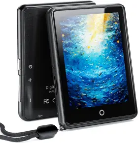 R64gb Ruizu 64gb Mp3 Player With Bluetooth 5.3 2.8 Inch Full Touch Screen Music Black