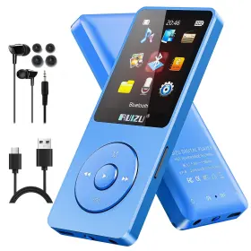 Th02biu Ruizu 64gb Mp3 Player With Bluetooth 5.3 Weight 0.055 Lbs Portable Music F