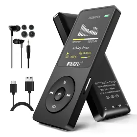 X0232gbk Ruizu 32gb Mp3 Player With Bluetooth 5.3 Portable Music For Kids Sports Run