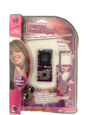 59098-tru Sakar Cyber Gear 4 In 1 Mp3 Video Player Voice Recorder Digital Photo Frame 2gig Nib