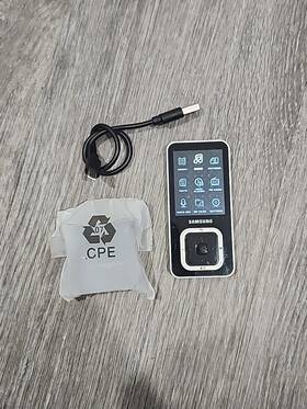 Samsung Yp-q3 Mp3 Player Vintage Retro Tested And Working