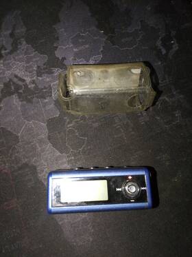 Samsung Yp-t5v Mp3 Player Blue - Read Description Does Not Work