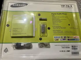 Yp-t6 Samsung X 512mb Silver Digital Audio Player Fm Recorder Srs Wow Usb 2.0