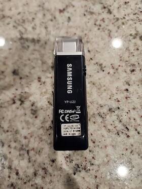Samsung Yp-u2 Yp-u2j Mp3 Player - Black/silver