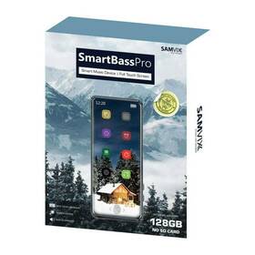 Samvix 637057969792 Smartbass Pro Bluetooth 128gb Mp3/dvd Player Black