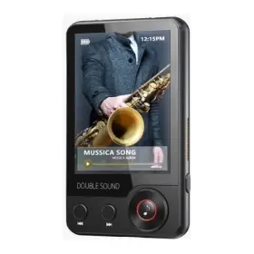 Samvix 766162175405 Double Sound 16gb Kosher Mp3 Player Black