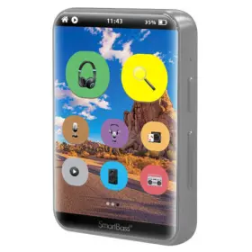 Samvixsbass2-sv Samvix Smartbass 2.0 Sport 16gb Kosher Mp3 Player With Full Touchscreen -silver