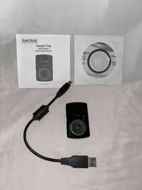Sandisk 619659040994 Mp3 Player Sansa Clip 1gb 2007 Black