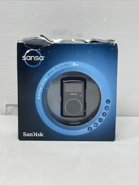 Sandisk 619659045234 Sansa Clip 2gb Mp3 Player Fm Radio Voice Recorder Usb New Open Box