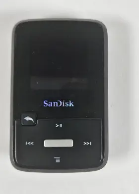 B11306cjkk8gb Sandisk Sansa Clip Zip Black 8 Gb Digital Media Player-works Great