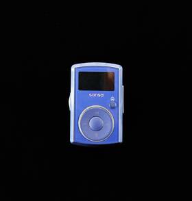 Sandisk Be0803asfk Sansa Clip Blue 2gb Digital Media Player Mp3 Needs Battery Replacement