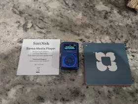 Be0811bhuk-2gb Sandisk Sansa Clip 2gb Digital Media Mp3 Player Black Working Fm Radio Voice Recorder