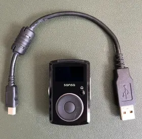 Be0901bhik-2gb Sandisk Sansa Clip 2gb Mp3 Fm Radio Player Black Tested Works Nm