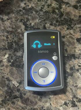 Sandisk Bh0811bifk Sansa Clip 4gb Mp3 Player Tested Working Condition