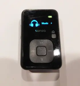 Bh1011caxk-4gb Sandisk Sansa Clip 4gb Digital Media Mp3 Player Black Works Great Fm And Voice