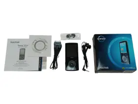 Bi0710zrf-8g Sandisk Sansa View 8gb Media Player Box Earphones Bundle Working