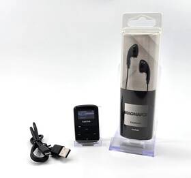 Sandisk Bl1924crck-8gb Clip Jam Mp3 Player 8gb Black - Am/fm Radio Charger And Earbuds Bundle