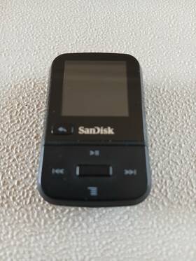 Sandisk Bl2052ctq3 16gb Clip Sport Go Mp3 Player W Fm Radio