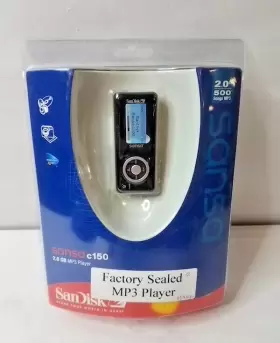 C-150 Sandisk Sansa C150 2gb Personal Mp3 Player Digital Music Sealed