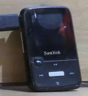 Clip8grb Sandisk Sansa Clip 8gb Rockbox Fm/mp3 Player 32 Gb Micro Sd