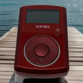 Sdmx1-4096 Sandisk Sansa Clip 2gb Mp3 Digital Music Player Red Fm Radio