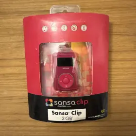 Sdmx11r-002gp-a57b Sandisk Sansa Clip 2gb Mp3 Player Pink - New Sealed