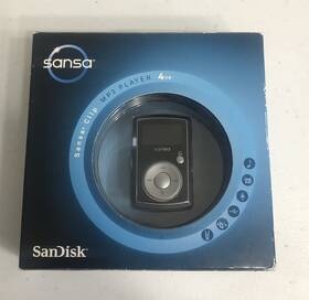 Sandisk Sdmx11r-4096s-a70 New Sealed Sansa Clip Plus Mp3 Wma Player Voice Recorder Fm Radio 4gb