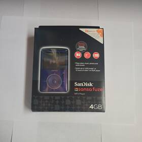 Sandisk Sdmx14r-004gb-a70 Sansa Fuze Blue 4 Gb Digital Media Player