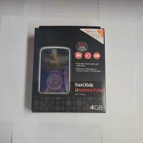 Sdmx14r-004gb-a70 Sandisk Sansa Fuze Blue 4 Gb Digital Media Player