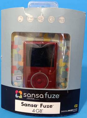 Sandisk Sdmx14r-004gr-a57b Sansa Fuze 4gb Digital Media Player - Mp3 Wma Video Fm