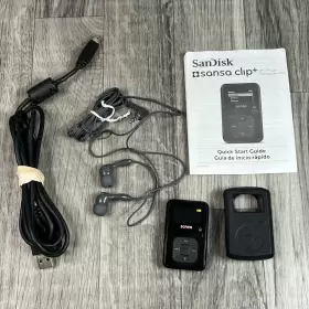 Sdmx18r-008gk-a57 Sandisk Sansa Clip Black 8 Gb Digital Media Player Works But No