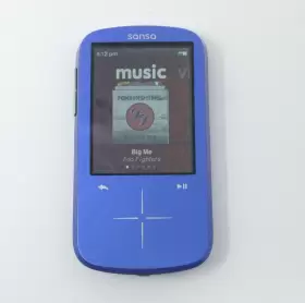 Sdmx20r-004gb-a57 Sandisk Sansa Fuze Plus 4gb Black Mp3 Digital Media Player - Working Great
