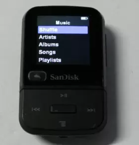 Sdmx30-016g-g46b-cr Sandisk 16gb Clip Sport Go Mp3 Player W Fm Radio In Black Ao1064296
