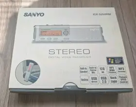 Icr-s250rm Sanyo Stereo Digital Voice Recorder