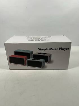 Savvybloom 313038032036 Simple Music Player For Seniors Audiobook Easy To Use With Large Button