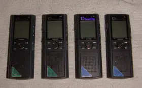 Fsv-510 Scandis Lot Of 4 Plus Voice Recorders Black