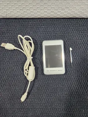 F3428971 Sharper Image The Touch Mp4 Player 2010 Tested Working Usb Cord And Pen