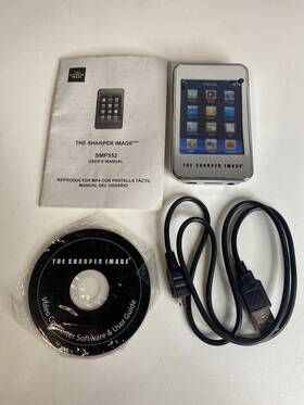 Sharper Image Smp552 Music/video Player 2.8 Inch Touch New Without Box