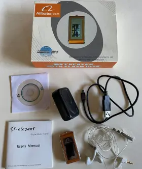S1-elegant Shenzen Pohu For Alibaba.com Mp3 Player Fm Radio Bundle Promo 1990s 128mb Set W Headphones