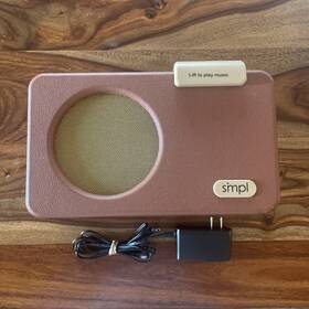 Simpl 57012 Smpl Simple Music Player Dementia Alzheimer S Mp3 Big Band Preloaded Red Brown