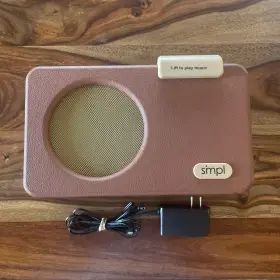 57012 Simpl Smpl Simple Music Player Dementia Alzheimer S Mp3 Big Band Preloaded Red Brown