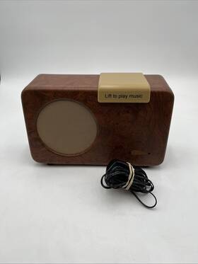 Simpl Pa-481-walnut402 Simple Music Player Lift To Play One Touch For Alzheimers/dementia Walnut Tested