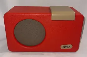 Pa554 Simpl Music Player Red Mp3 Alzheimer Memory Care Box Pa 554