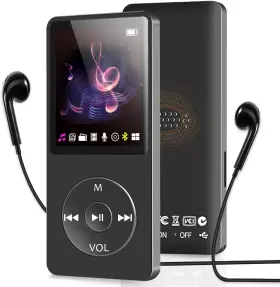 Yhpbs05b32 Skybess Mp3 Player With Bluetooth And Speaker 32gb Music Up To 128gb Storag